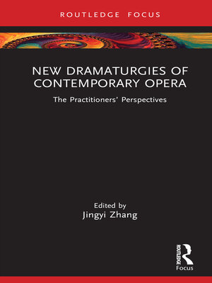 cover image of New Dramaturgies of Contemporary Opera